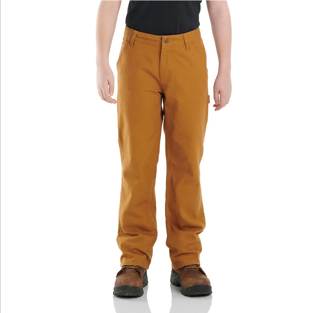 CARHARTT BOYS' CANVAS DUNGAREE - Picture 3 of 9